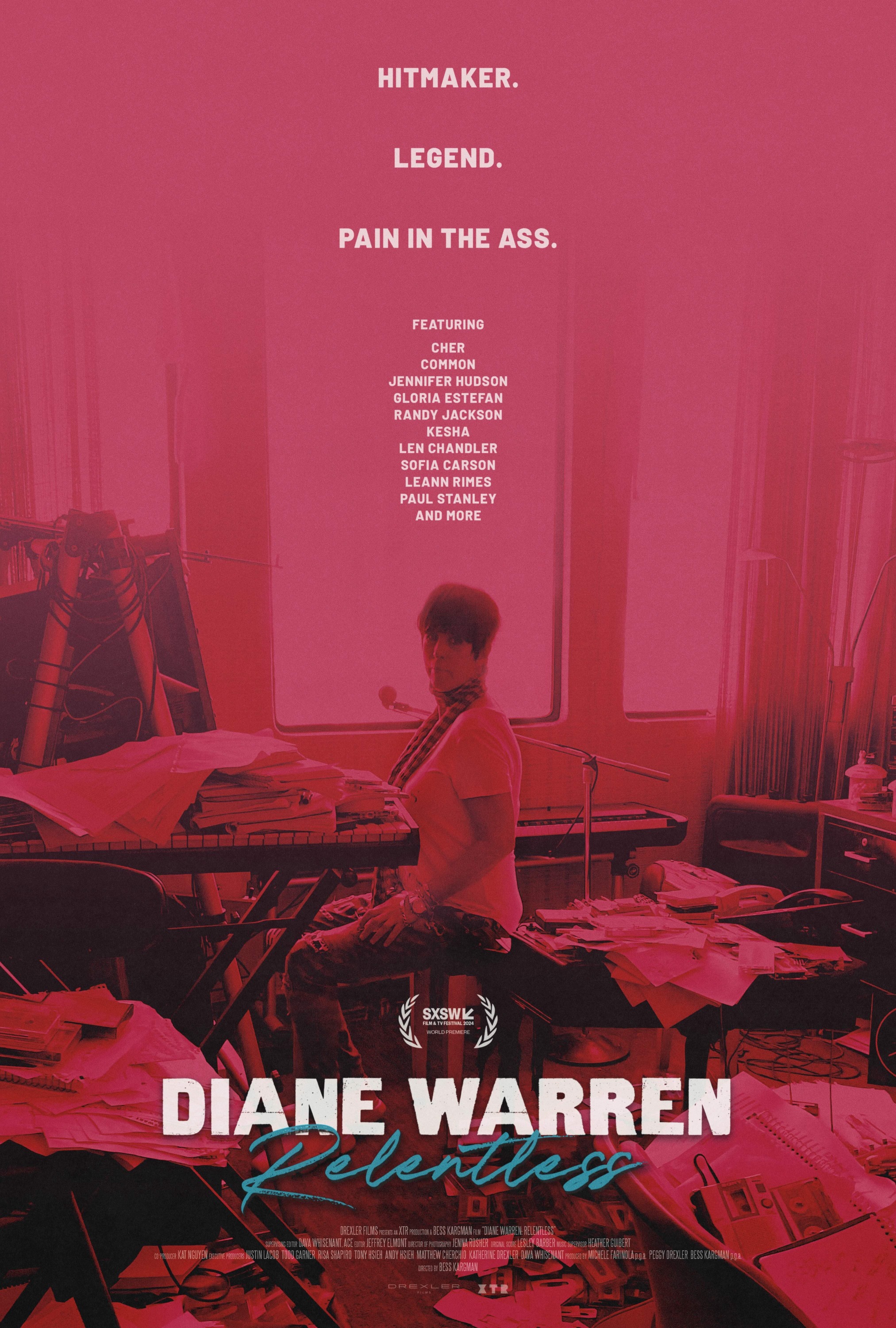 Mega Sized Movie Poster Image for Diane Warren: Relentless (#2 of 2)