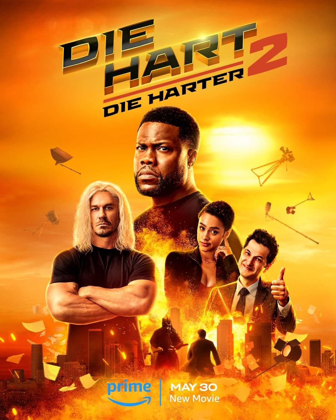 Extra Large Movie Poster Image for Die Hart: Die Harter 