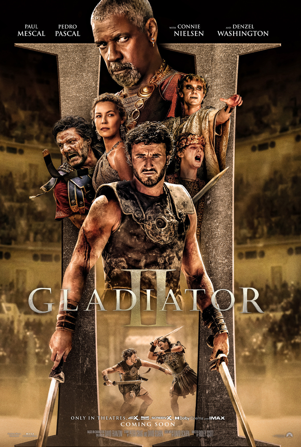 Extra Large Movie Poster Image for Gladiator II (#10 of 21)