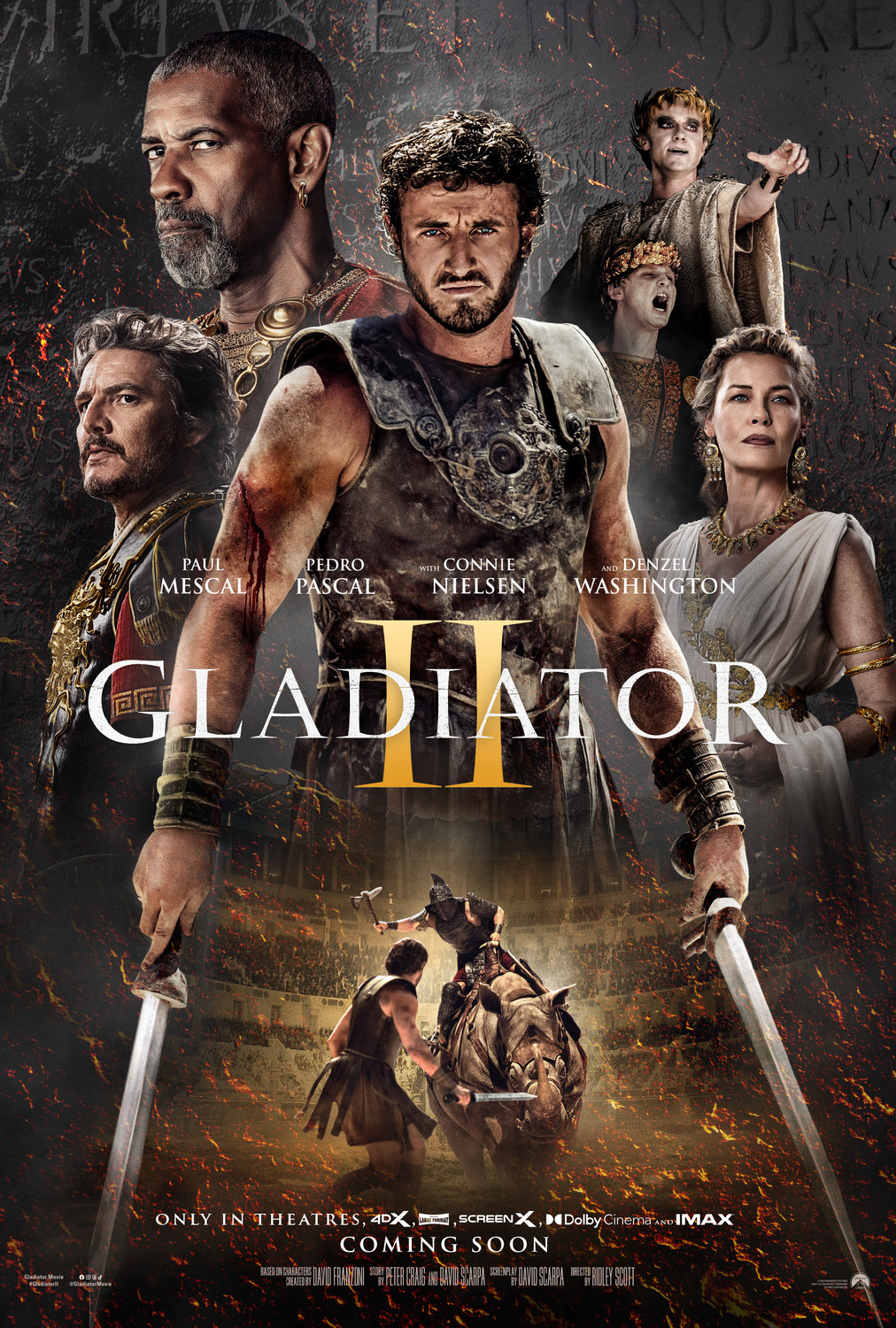 Extra Large Movie Poster Image for Gladiator II (#11 of 21)