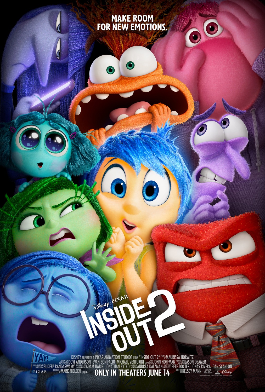 Extra Large Movie Poster Image for Inside Out 2 (#2 of 27)