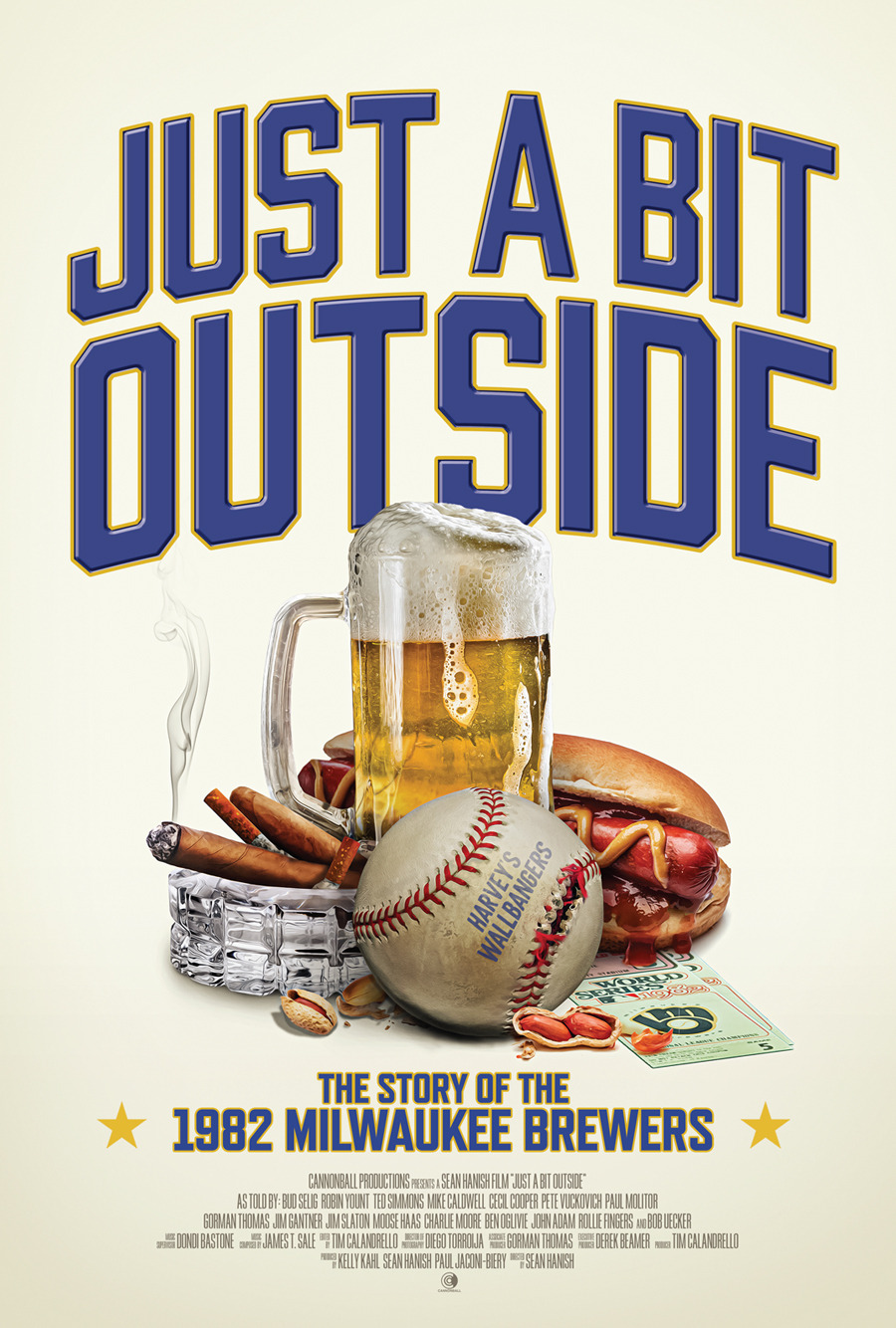 Extra Large Movie Poster Image for Just a Bit Outside: The Story of the 1982 Milwaukee Brewers 