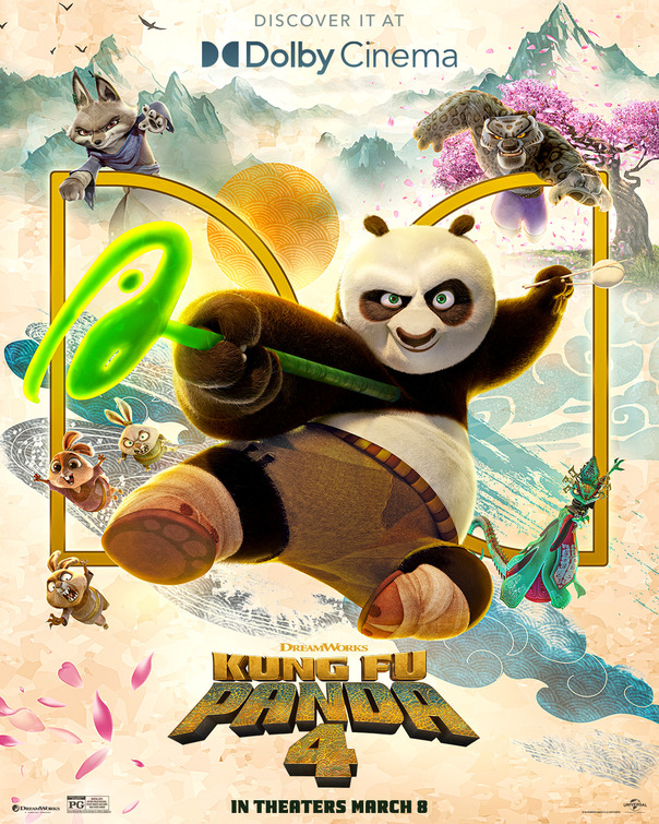 Kung Fu Panda 4 Movie Poster