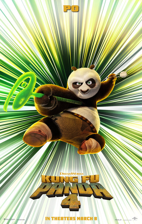 Kung Fu Panda 4 Movie Poster