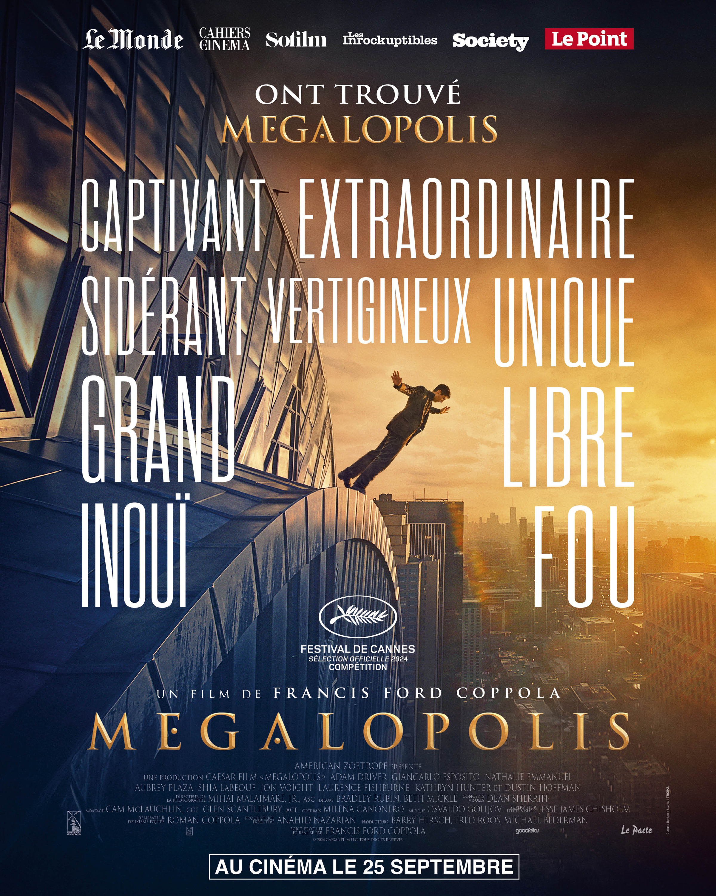 Mega Sized Movie Poster Image for Megalopolis (#1 of 10)