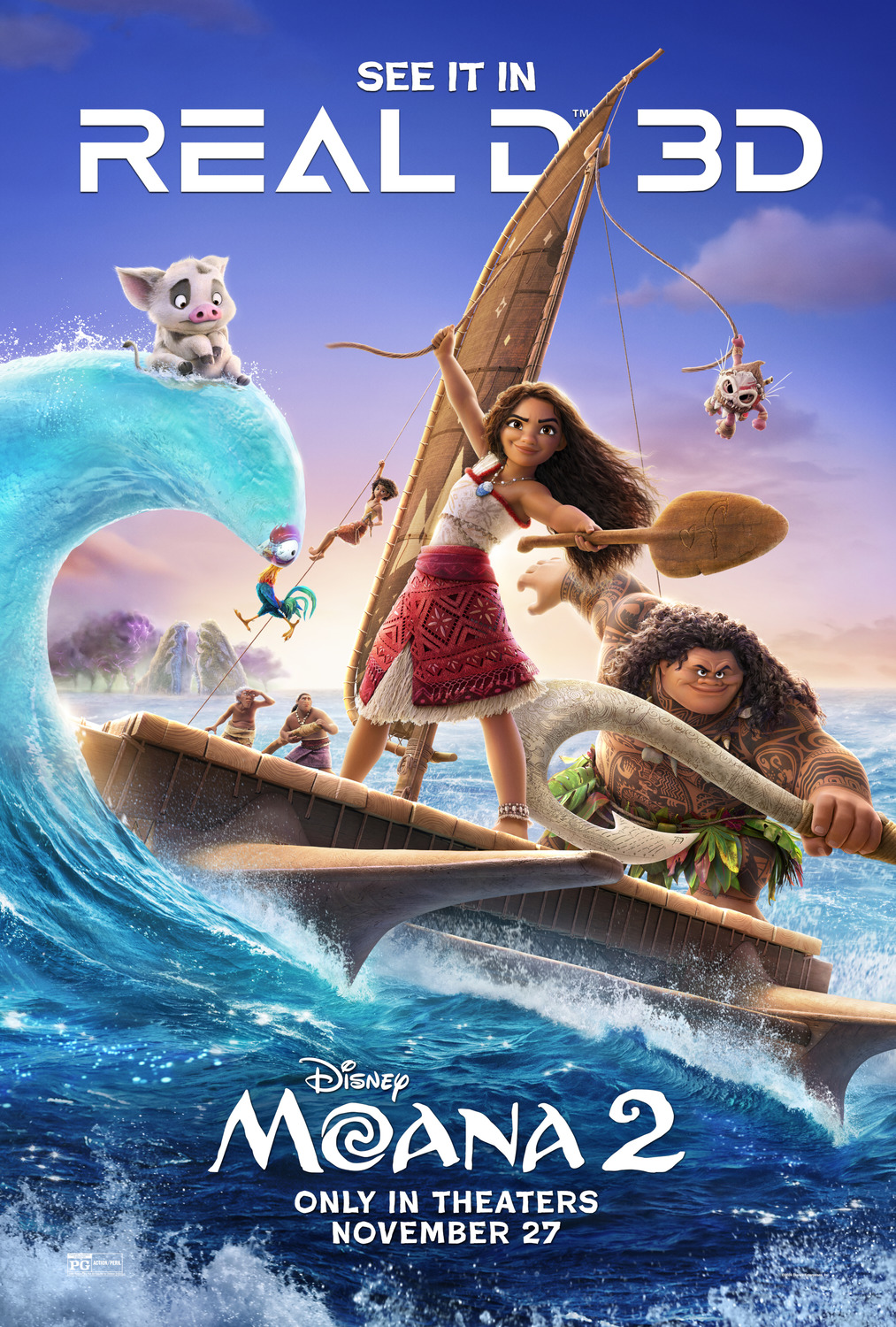 Extra Large Movie Poster Image for Moana 2 (#16 of 16)