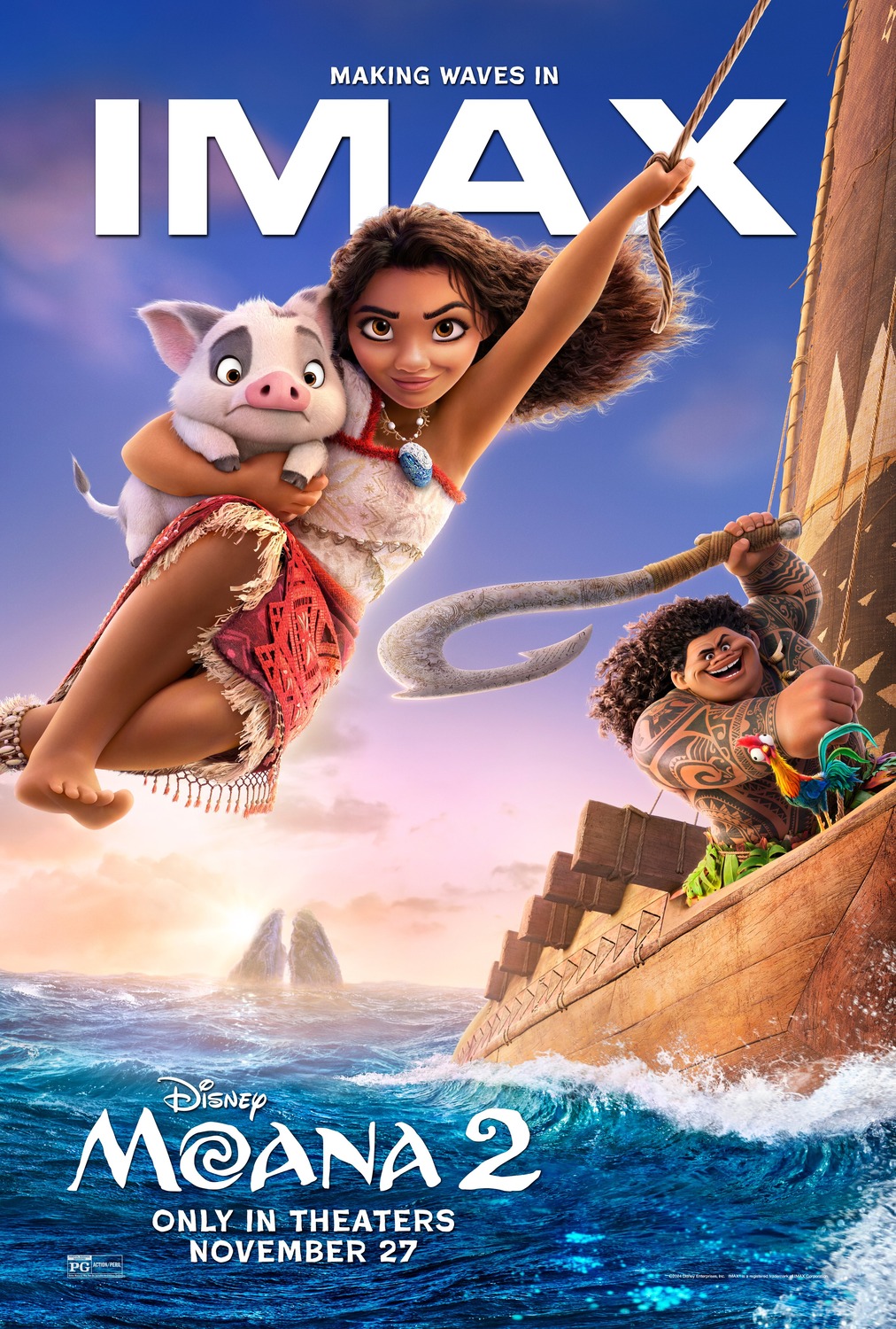 Extra Large Movie Poster Image for Moana 2 (#8 of 16)