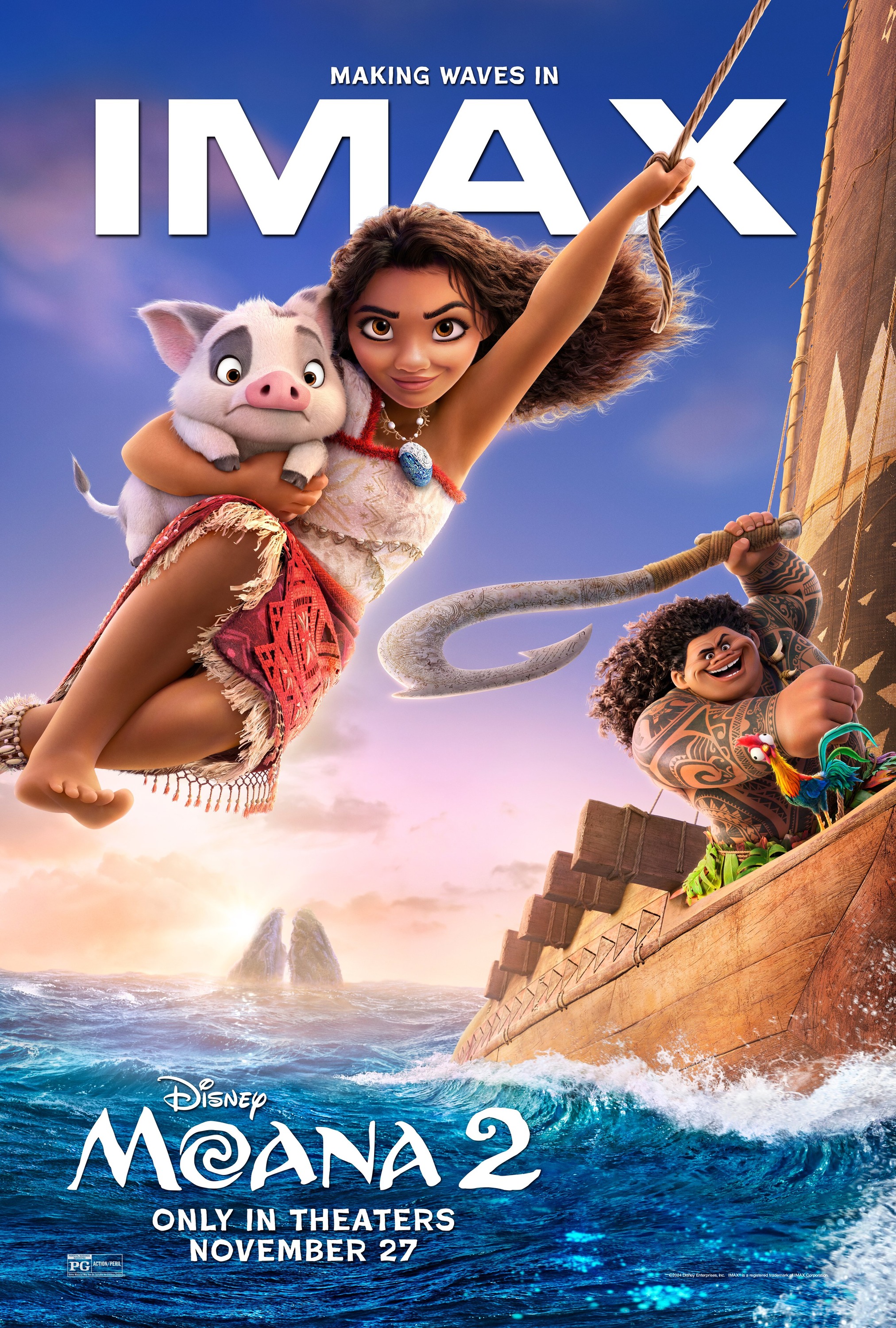 Mega Sized Movie Poster Image for Moana 2 (#8 of 16)