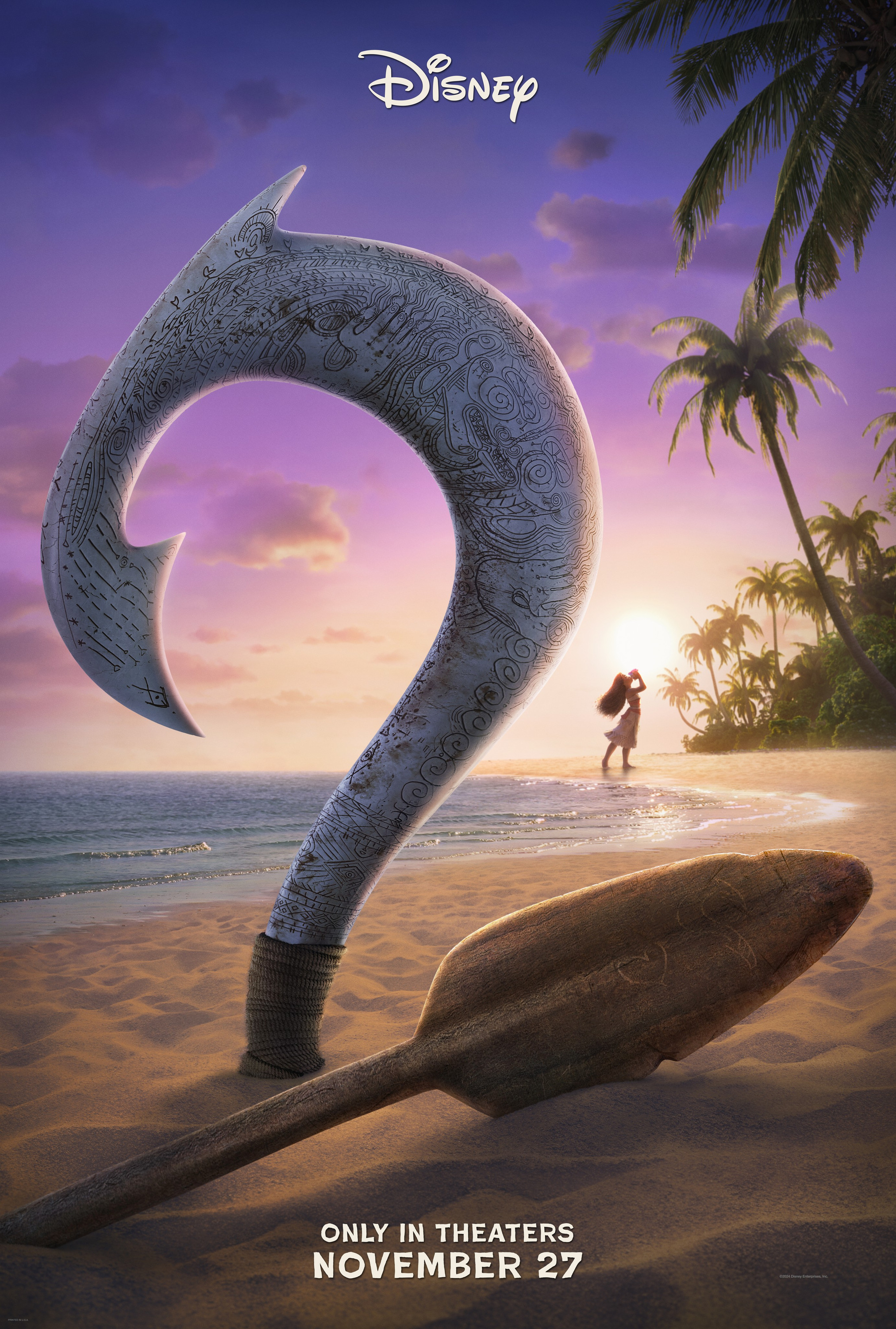 Mega Sized Movie Poster Image for Moana 2 (#1 of 7)