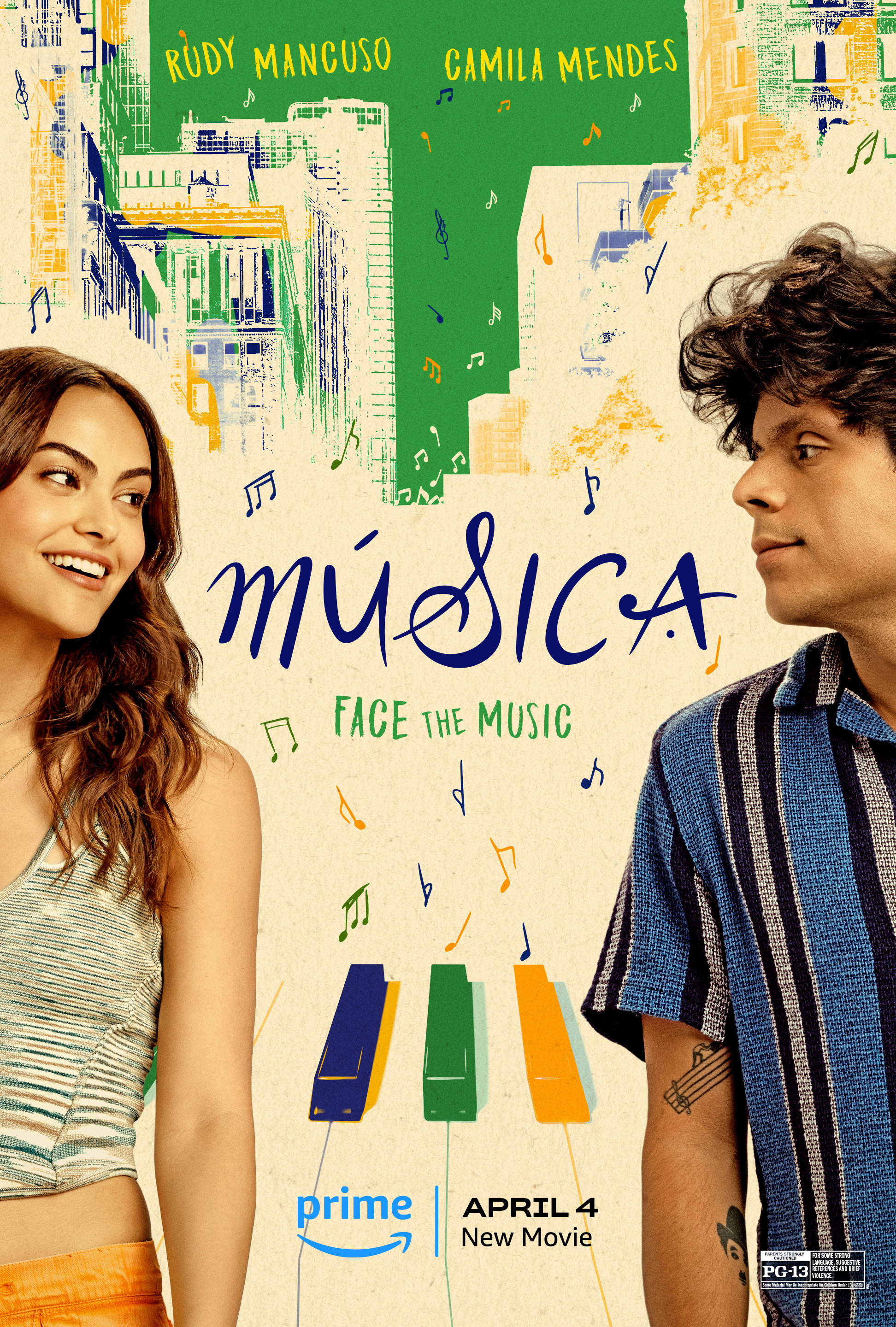 Mega Sized Movie Poster Image for Música (#1 of 2)