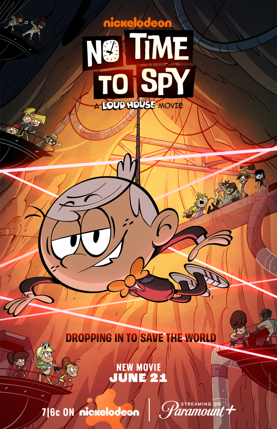 Extra Large Movie Poster Image for No Time to Spy: A Loud House Movie 