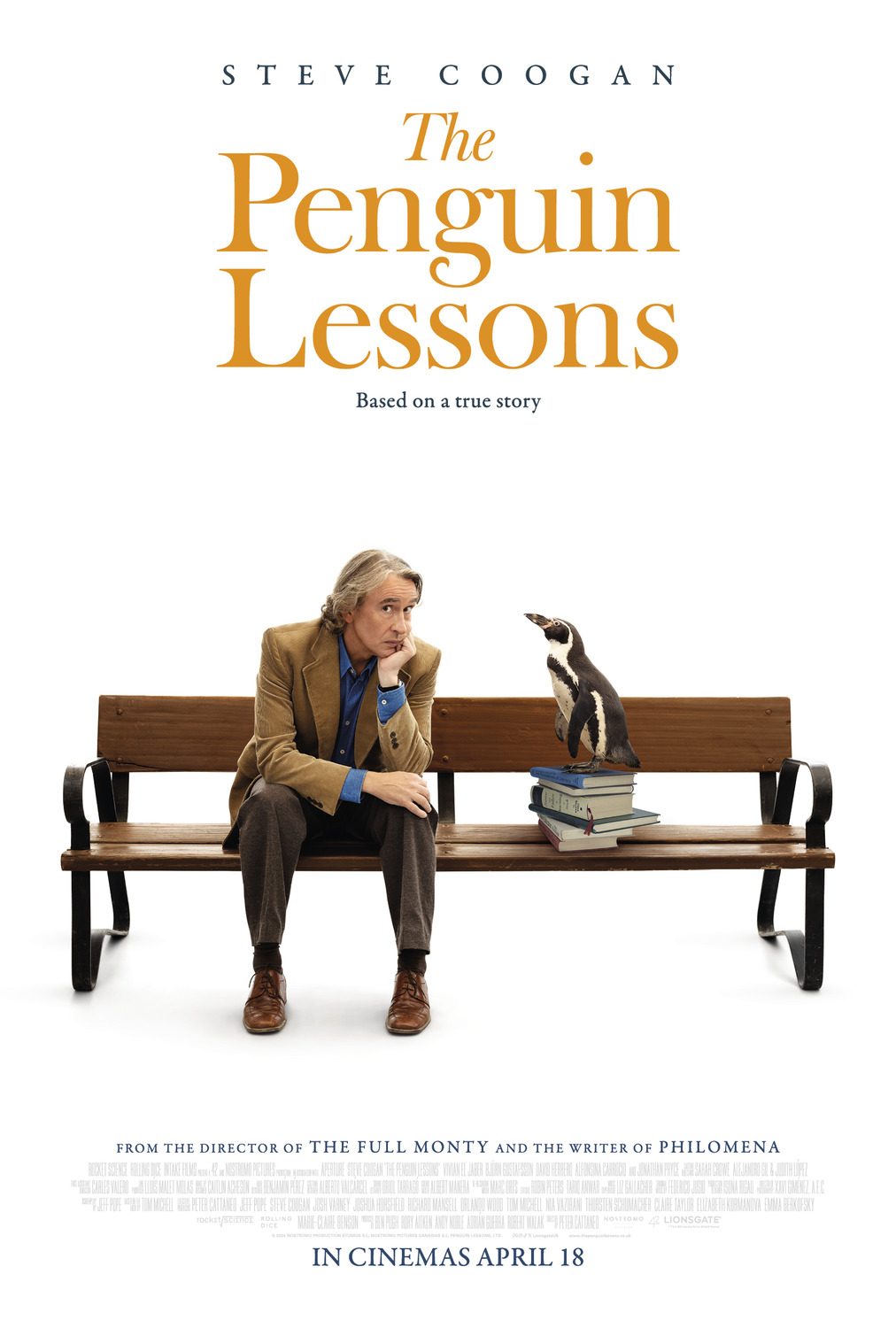 Extra Large Movie Poster Image for The Penguin Lessons (#2 of 3)