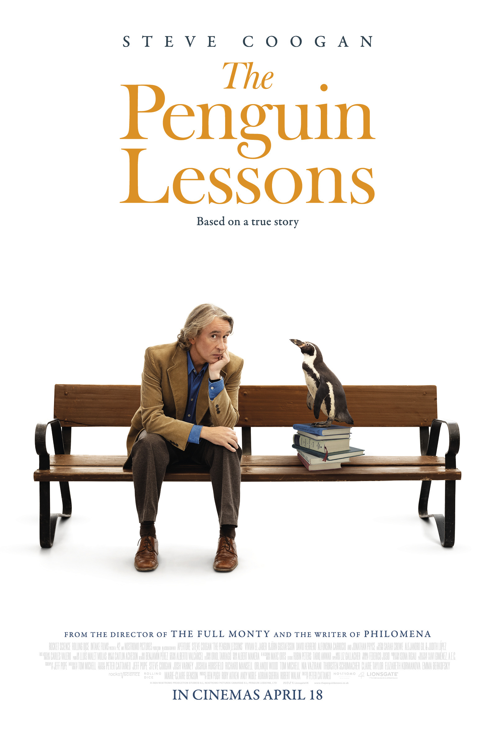 Mega Sized Movie Poster Image for The Penguin Lessons (#2 of 3)