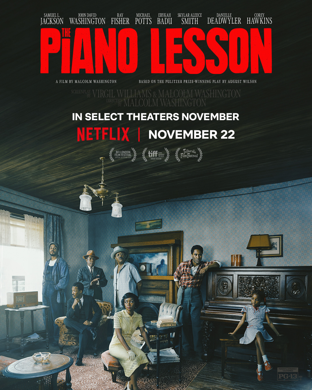 Extra Large Movie Poster Image for The Piano Lesson (#2 of 2)