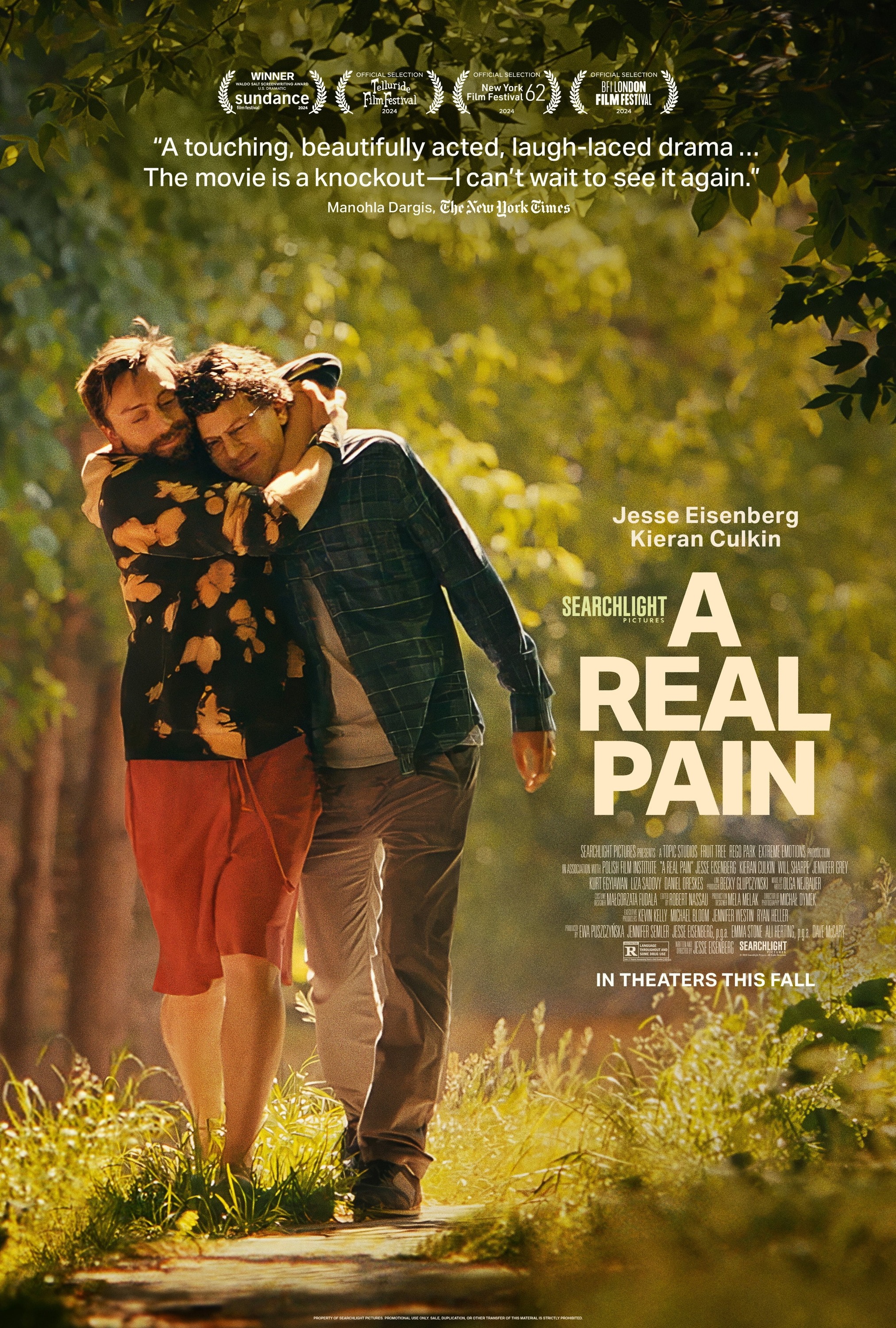 Mega Sized Movie Poster Image for A Real Pain (#2 of 4)