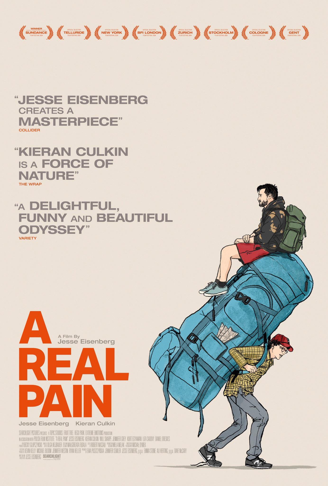 Mega Sized Movie Poster Image for A Real Pain (#3 of 3)