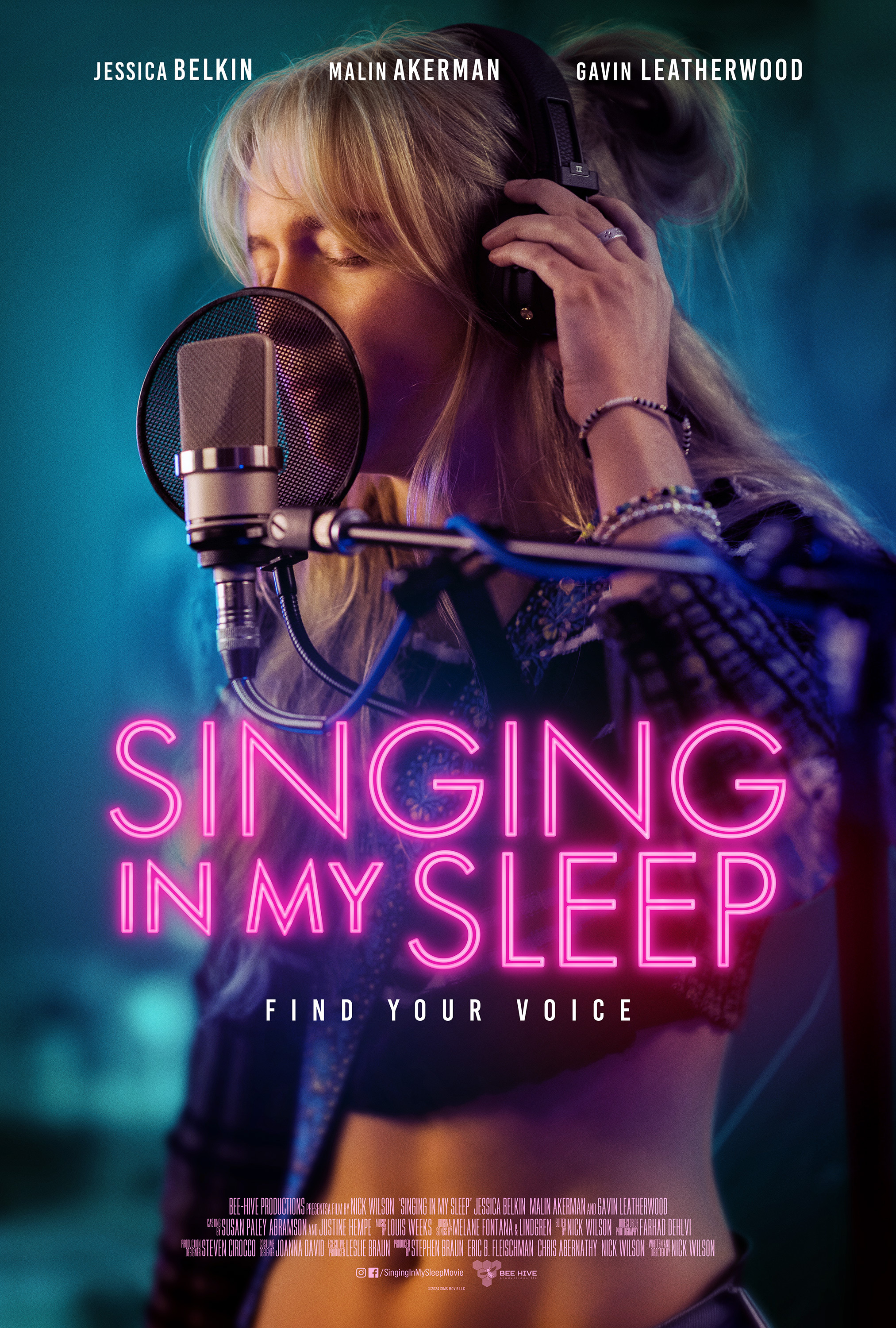 Mega Sized Movie Poster Image for Singing in My Sleep (#3 of 3)