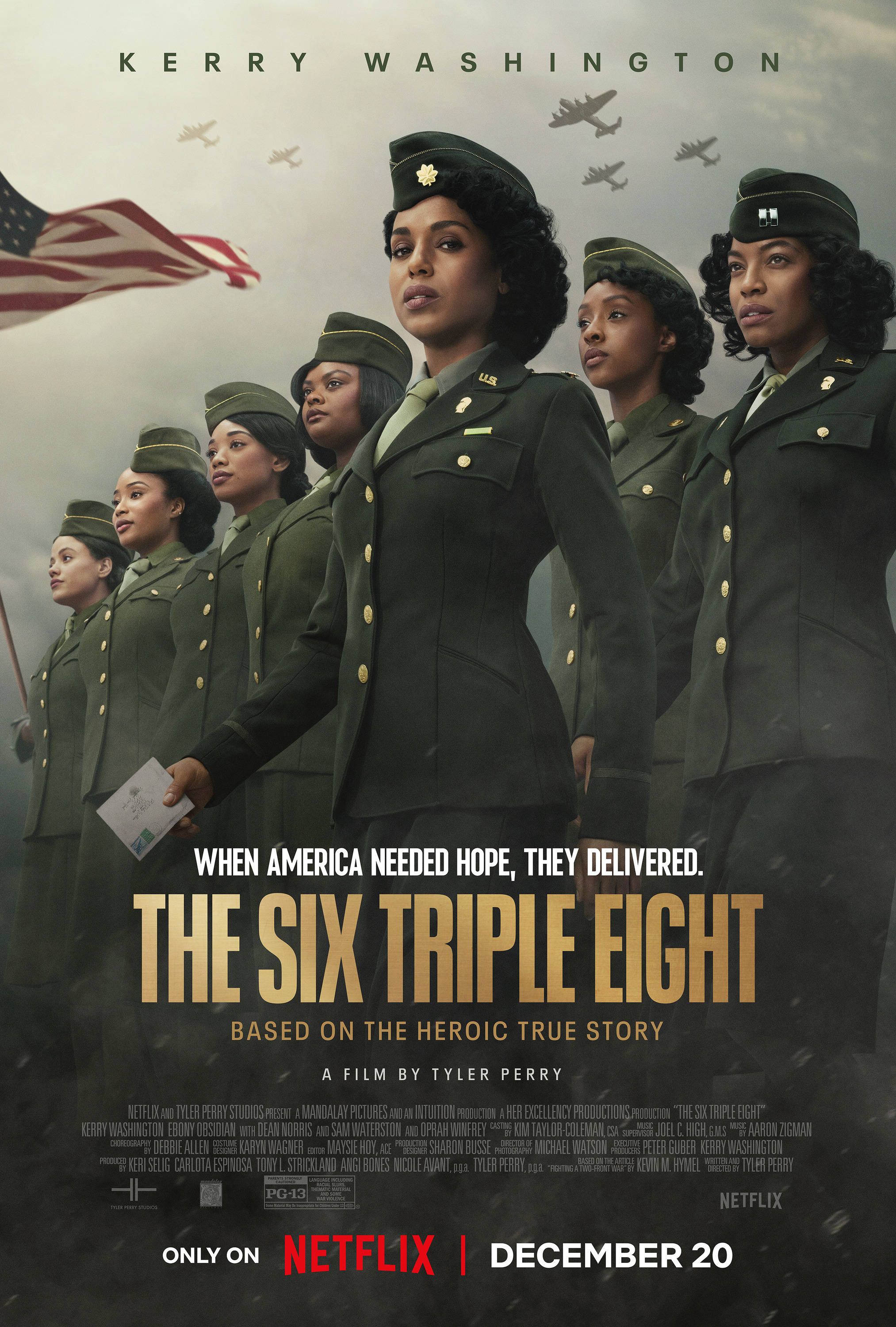 Mega Sized Movie Poster Image for The Six Triple Eight (#2 of 3)