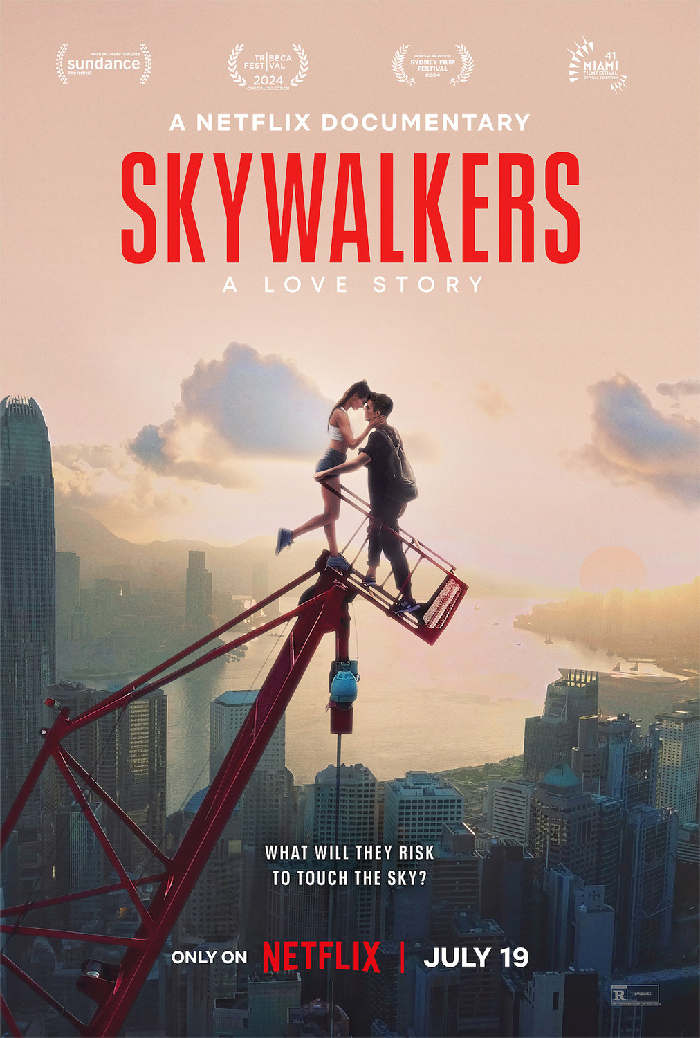 Extra Large Movie Poster Image for Skywalkers: A Love Story 