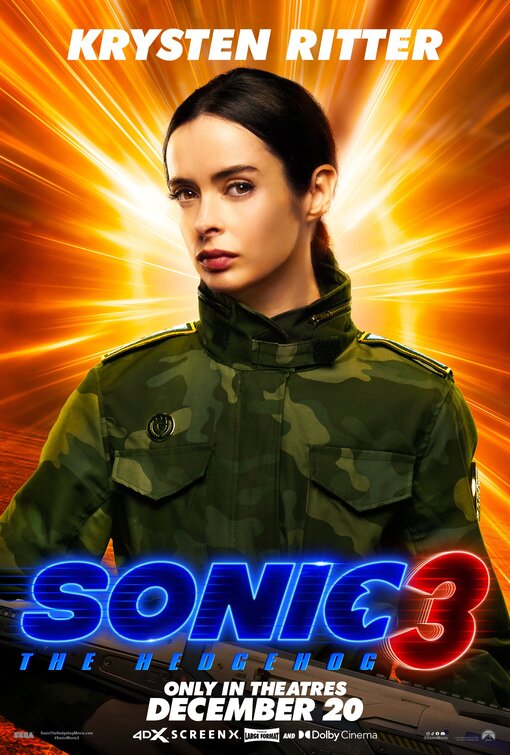 Sonic the Hedgehog 3 Movie Poster