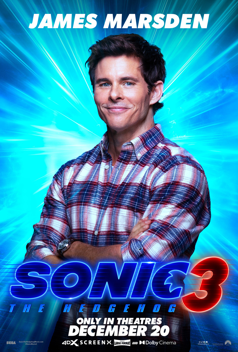 Extra Large Movie Poster Image for Sonic the Hedgehog 3 (#15 of 44)