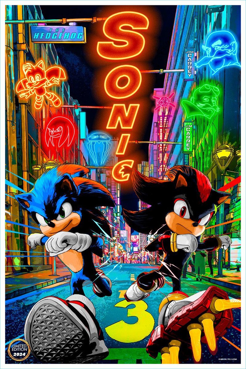 Extra Large Movie Poster Image for Sonic the Hedgehog 3 (#33 of 43)