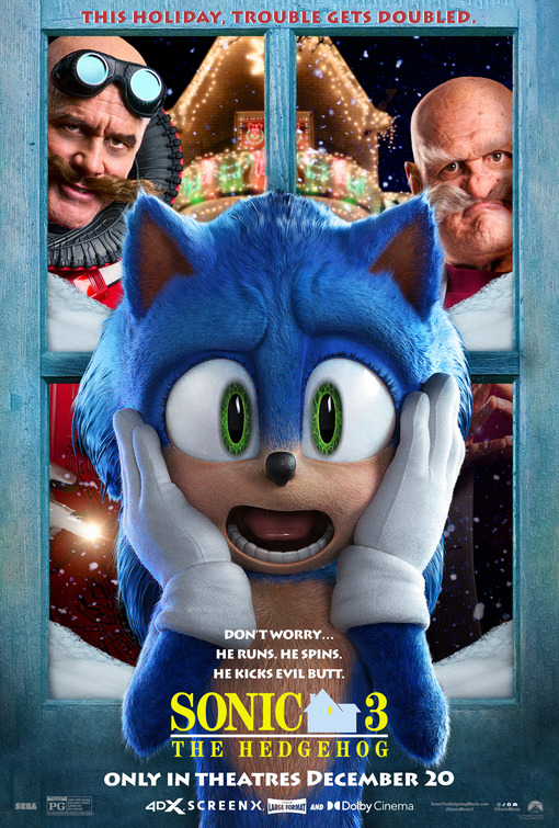 Sonic the Hedgehog 3 Movie Poster