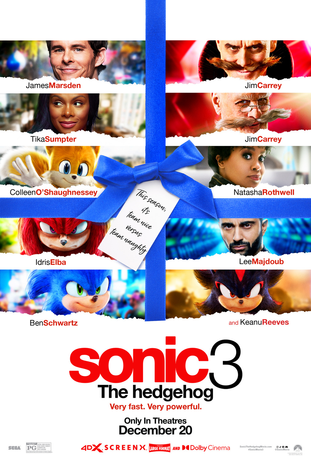 Extra Large Movie Poster Image for Sonic the Hedgehog 3 (#41 of 44)