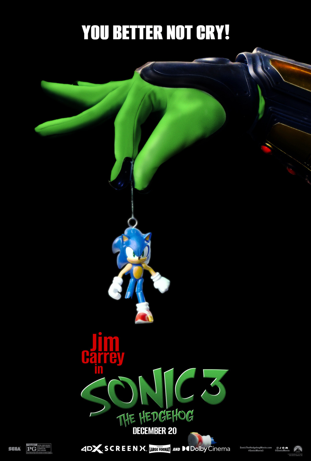 Extra Large Movie Poster Image for Sonic the Hedgehog 3 (#42 of 44)