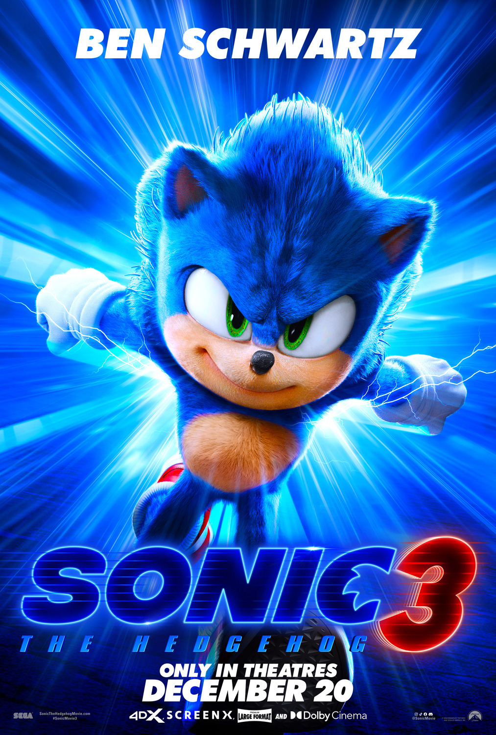 Extra Large Movie Poster Image for Sonic the Hedgehog 3 (#7 of 44)