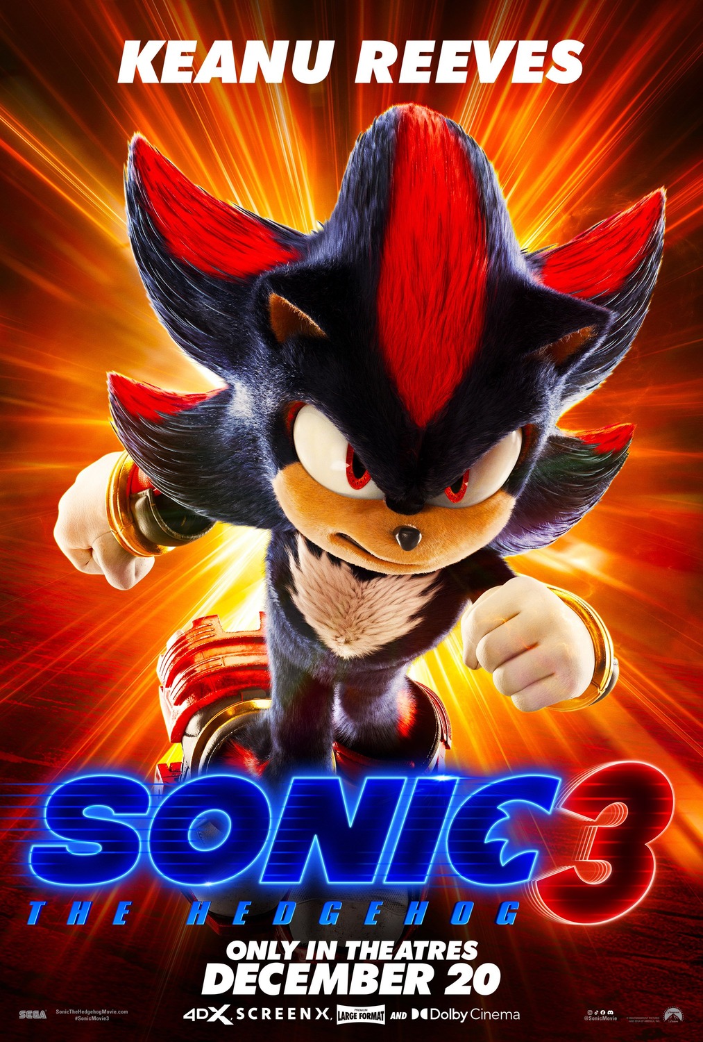 Extra Large Movie Poster Image for Sonic the Hedgehog 3 (#8 of 44)