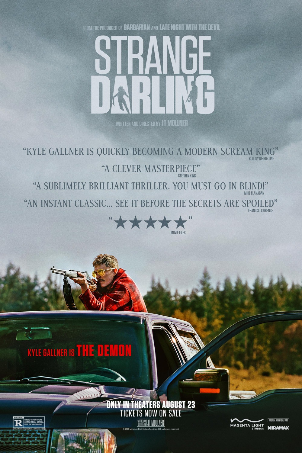 Extra Large Movie Poster Image for Strange Darling (#3 of 5)