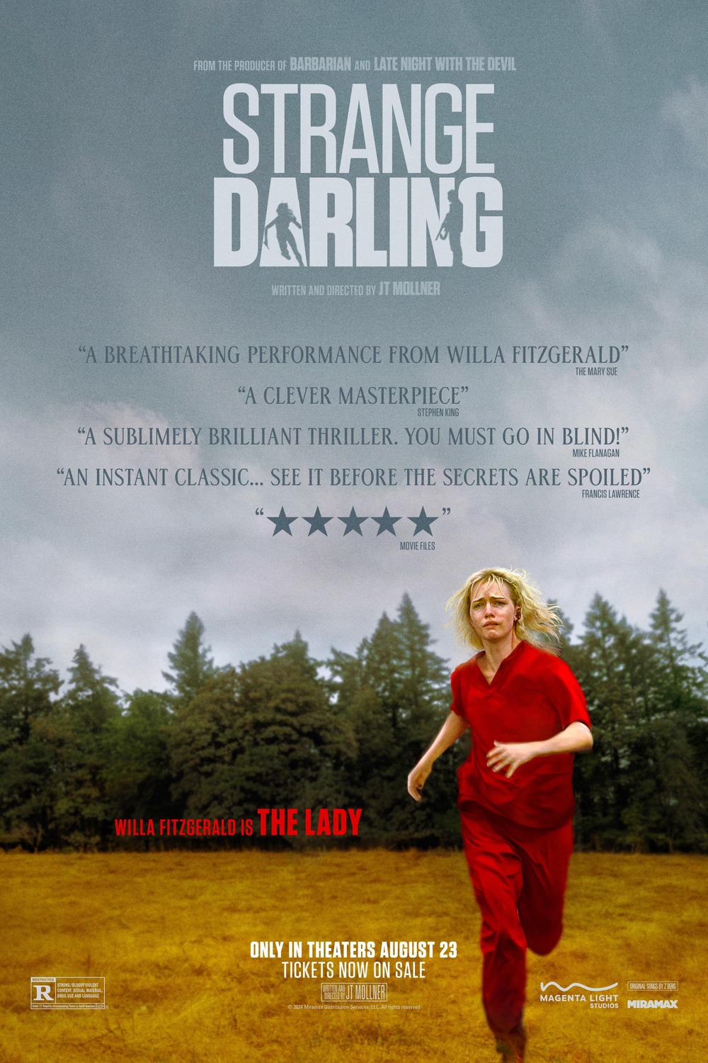 Extra Large Movie Poster Image for Strange Darling (#4 of 5)