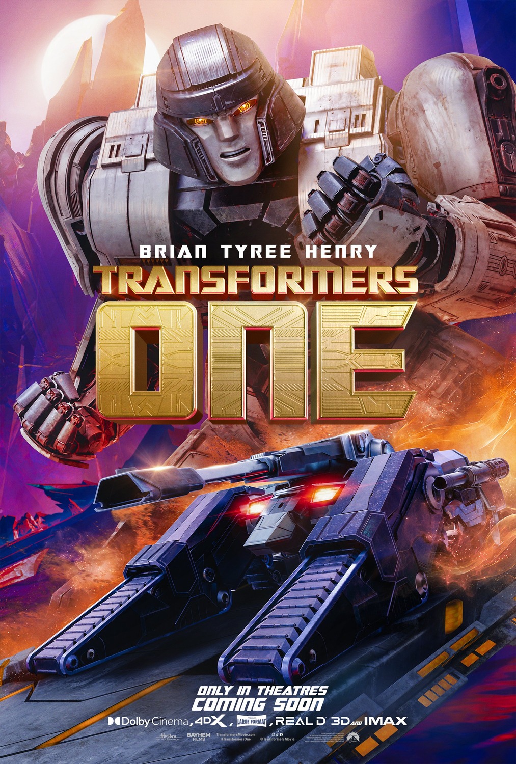 Extra Large Movie Poster Image for Transformers One (#12 of 26)