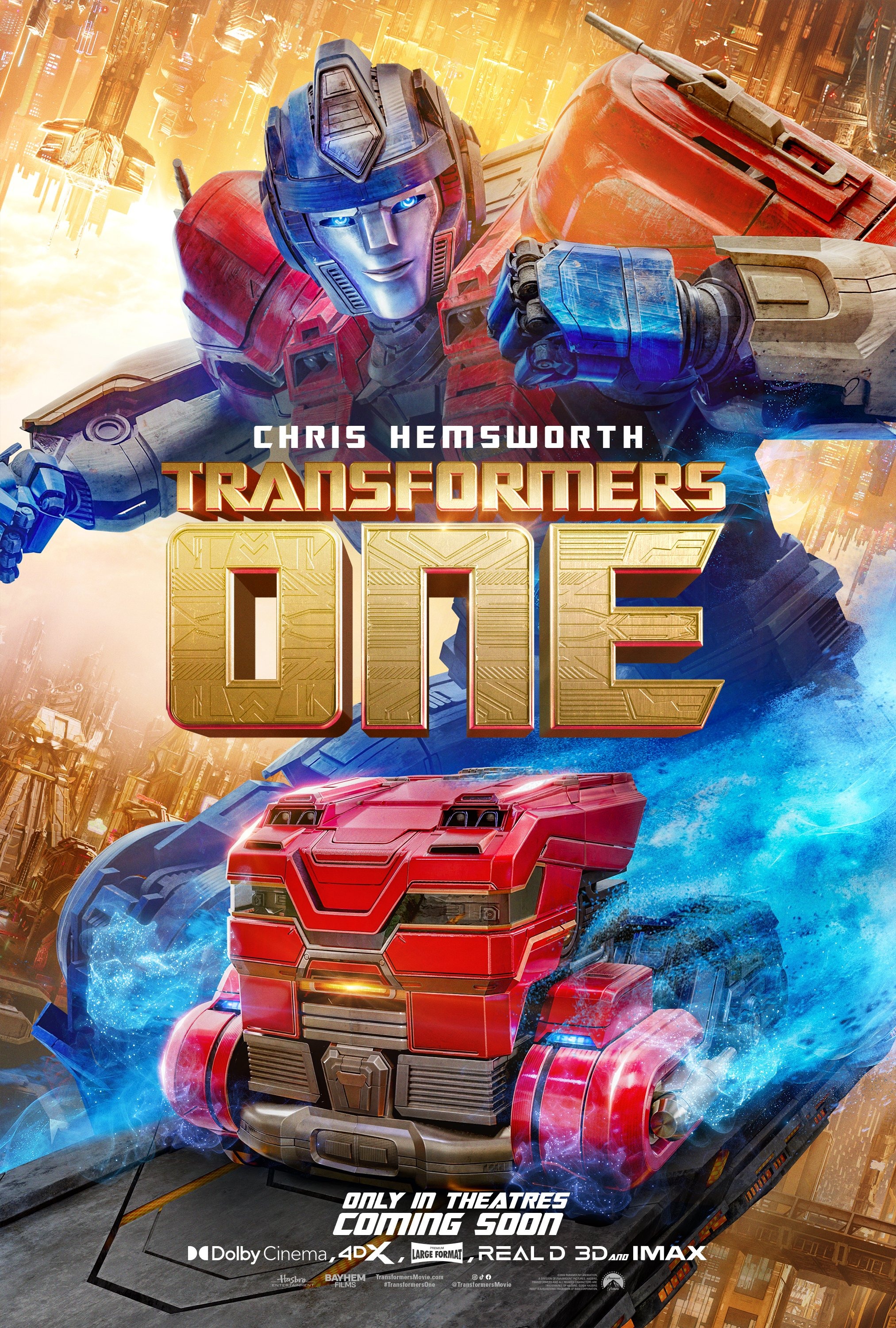 Mega Sized Movie Poster Image for Transformers One (#13 of 26)