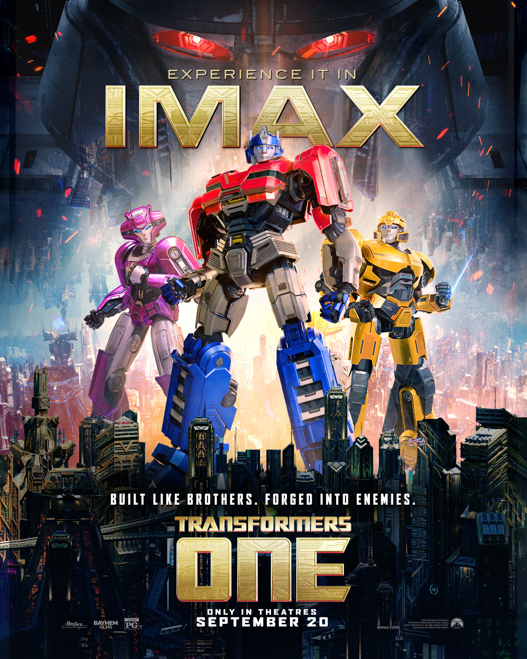 Extra Large Movie Poster Image for Transformers One (#18 of 26)