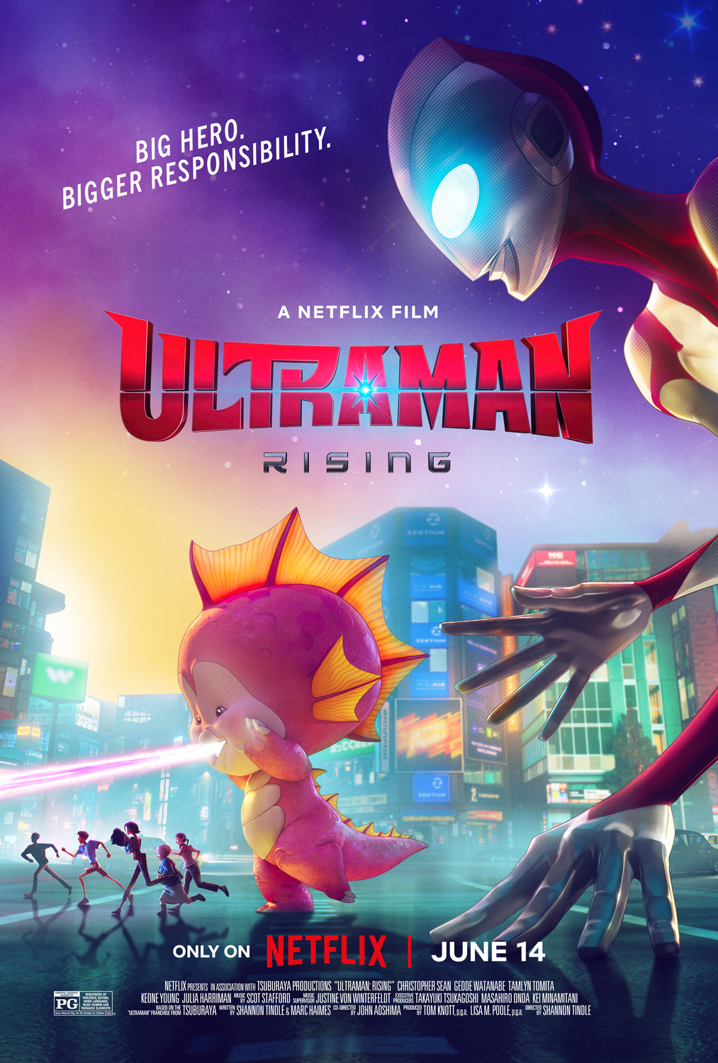 Extra Large Movie Poster Image for Ultraman: Rising (#2 of 2)