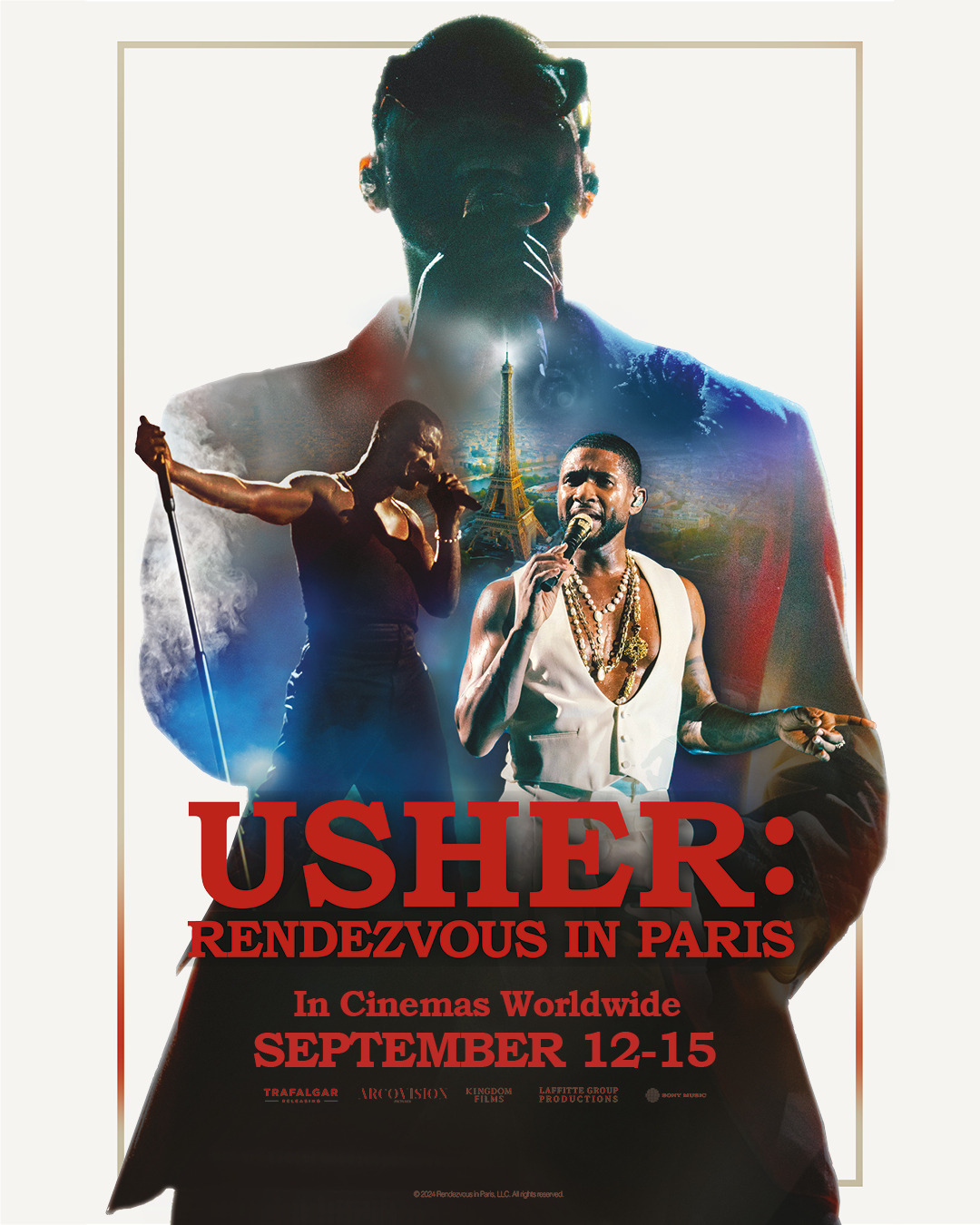 Extra Large Movie Poster Image for Usher: Rendezvous in Paris (#2 of 2)