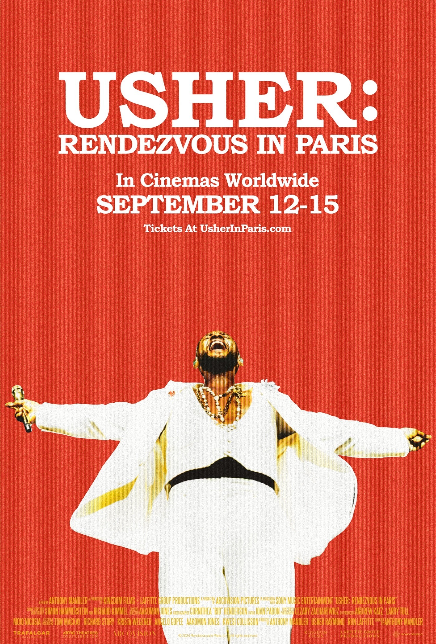 Mega Sized Movie Poster Image for Usher: Rendezvous in Paris (#1 of 2)