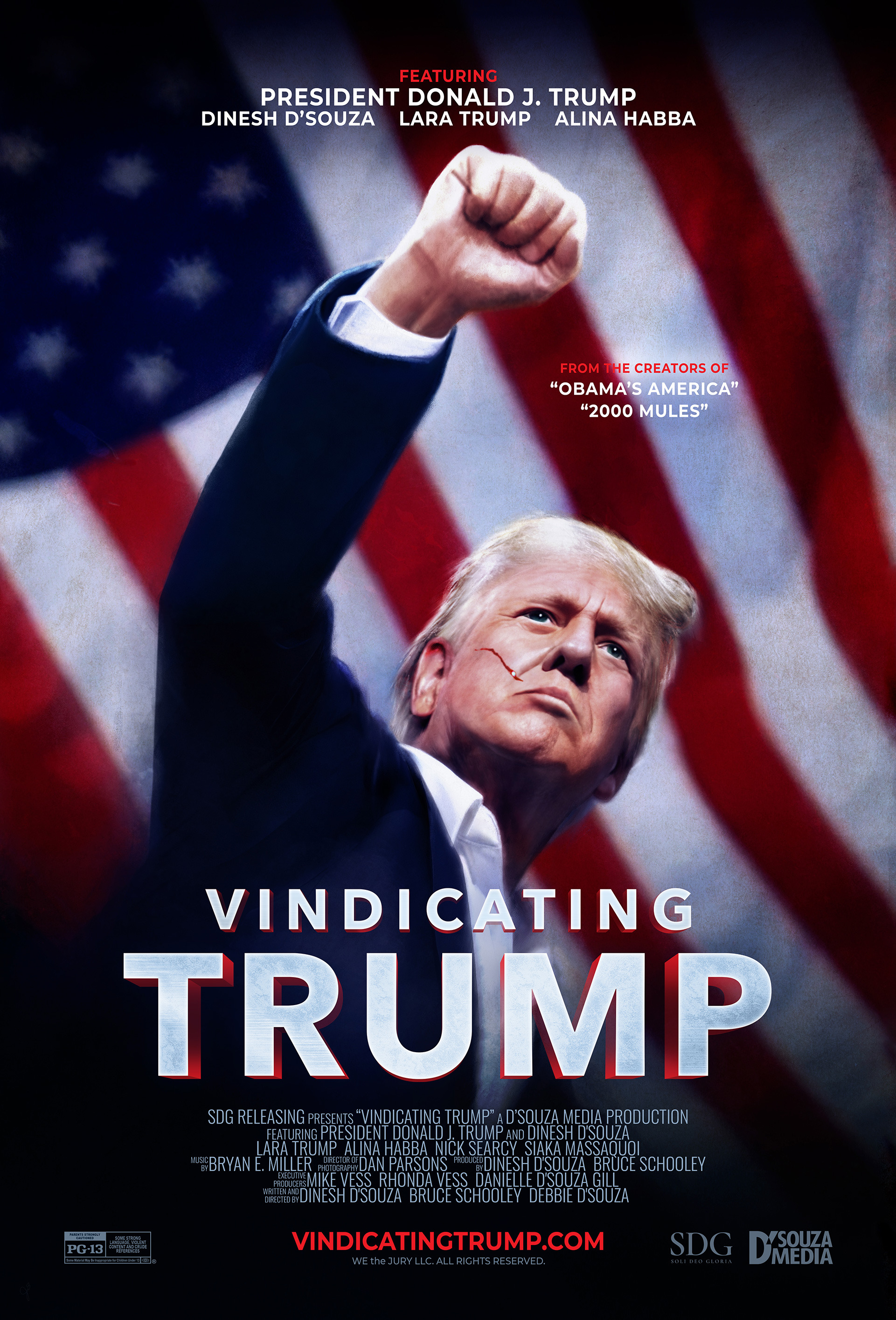 Mega Sized Movie Poster Image for Vindicating Trump 