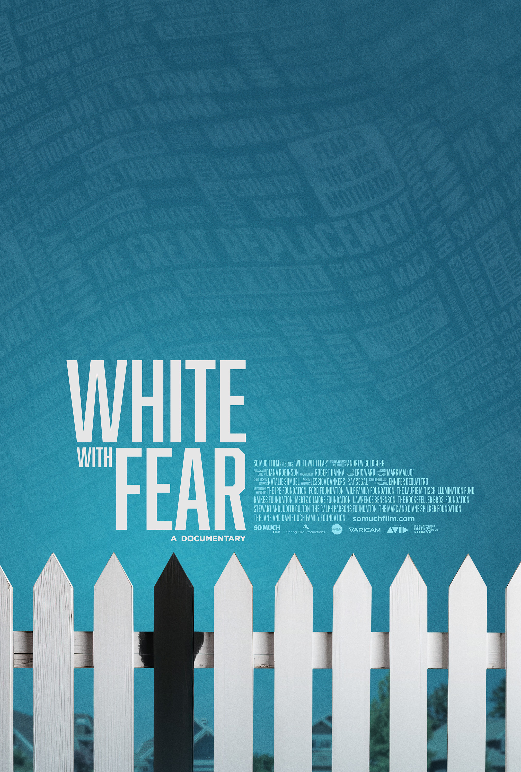 Mega Sized Movie Poster Image for White with Fear 