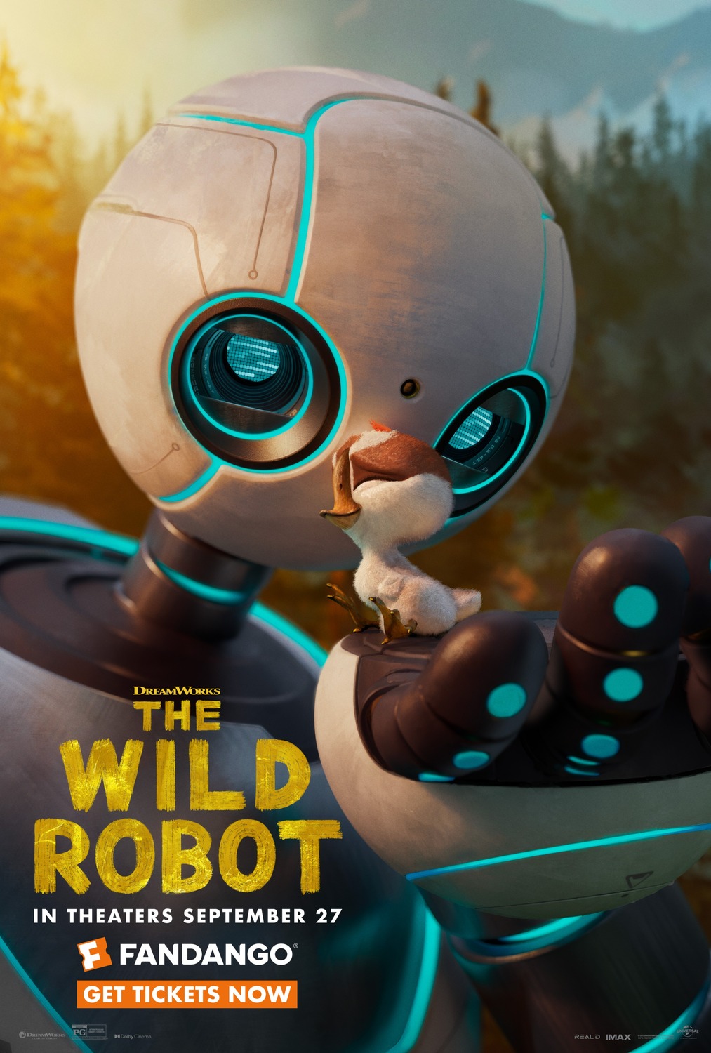 Extra Large Movie Poster Image for The Wild Robot (#12 of 16)