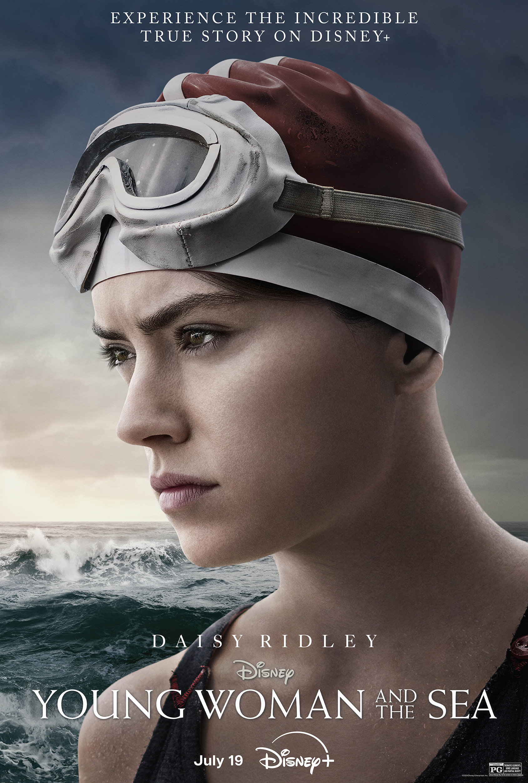 Mega Sized Movie Poster Image for Young Woman and the Sea (#2 of 2)