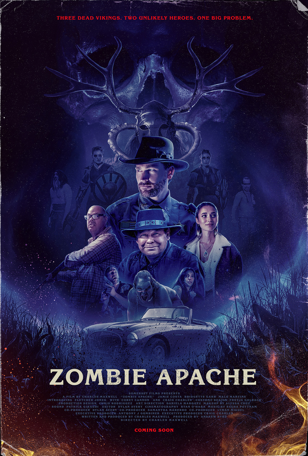 Extra Large Movie Poster Image for Zombie Apache 