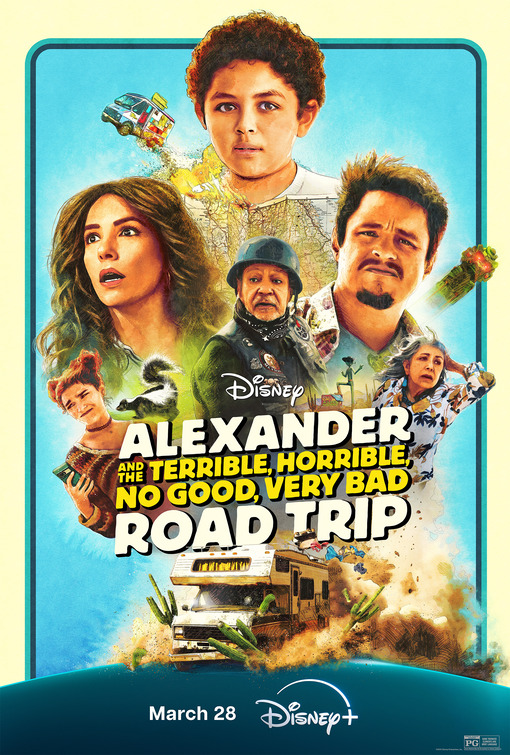 Alexander and the Terrible, Horrible, No Good, Very Bad Road Trip Movie Poster