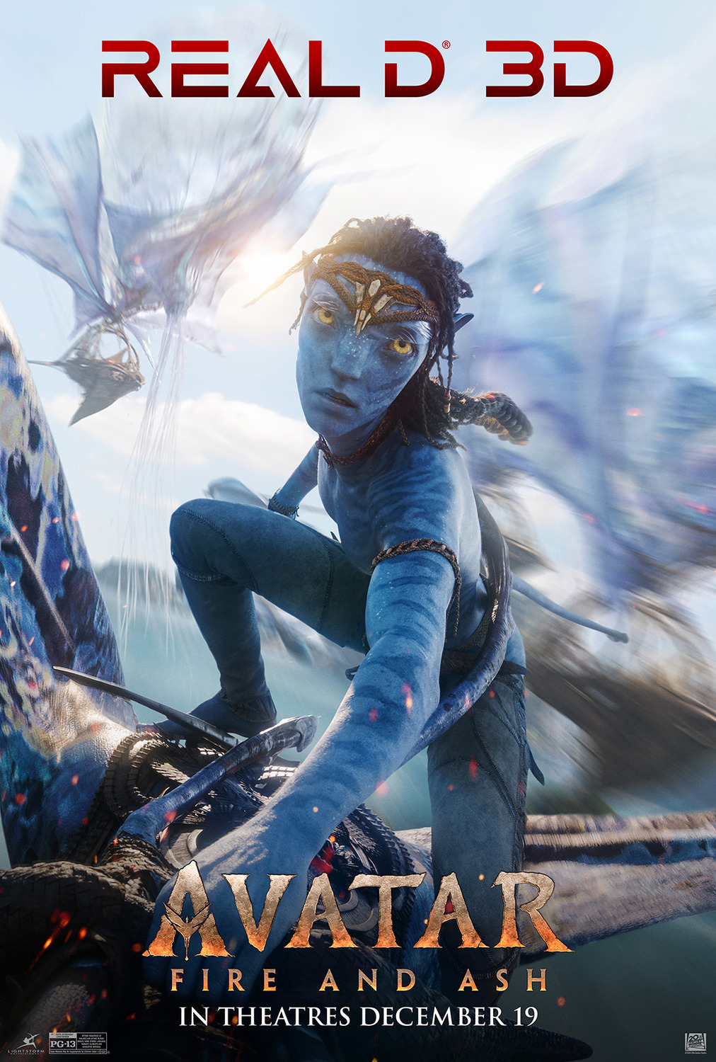 Extra Large Movie Poster Image for Avatar: Fire and Ash (#6 of 9)