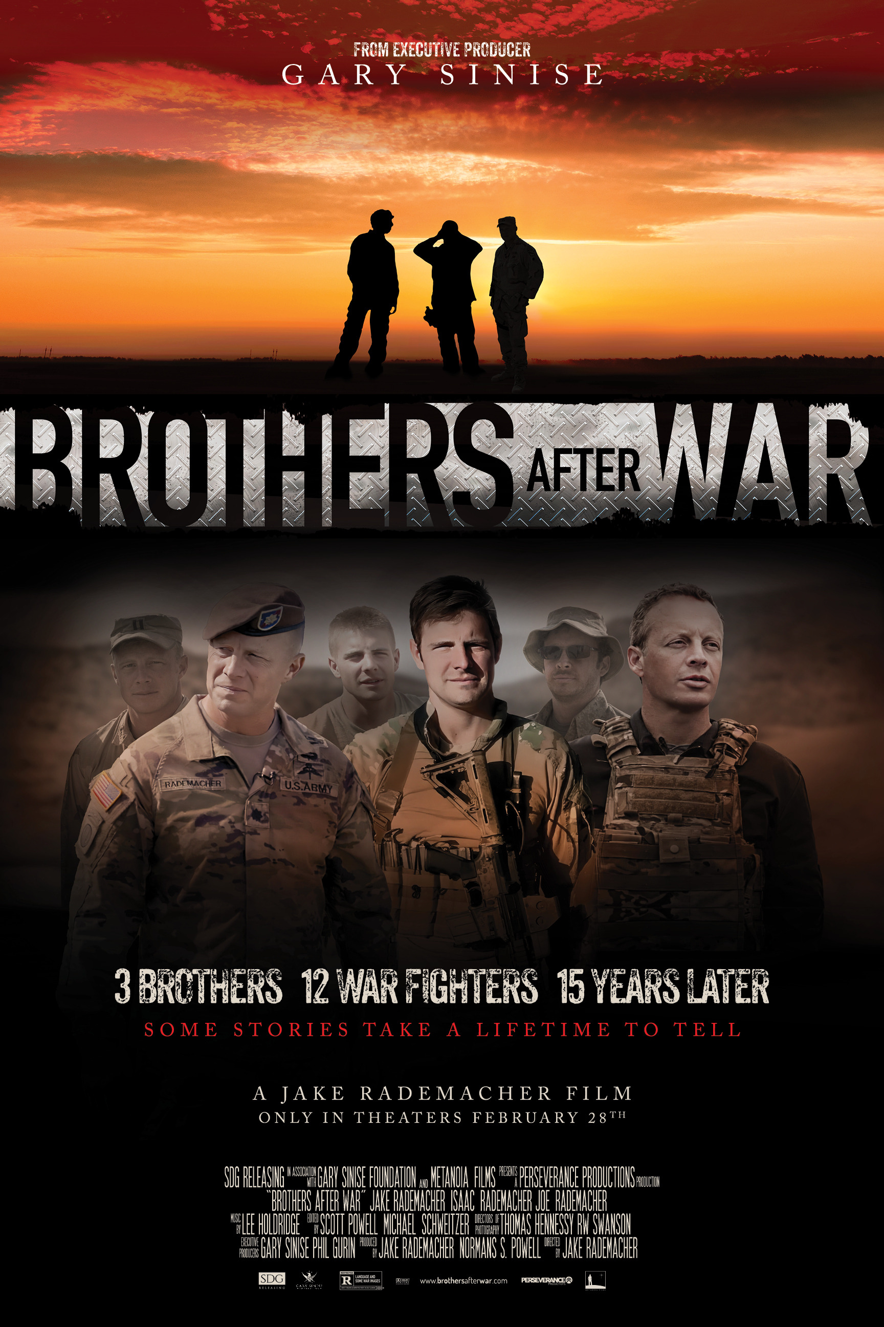 Mega Sized Movie Poster Image for Brothers After War 