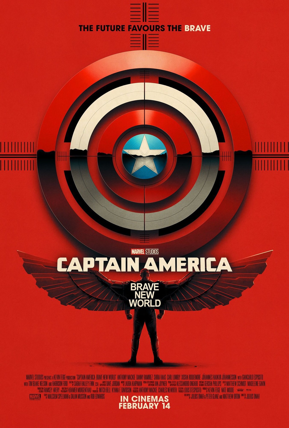 Extra Large Movie Poster Image for Captain America: Brave New World (#14 of 14)