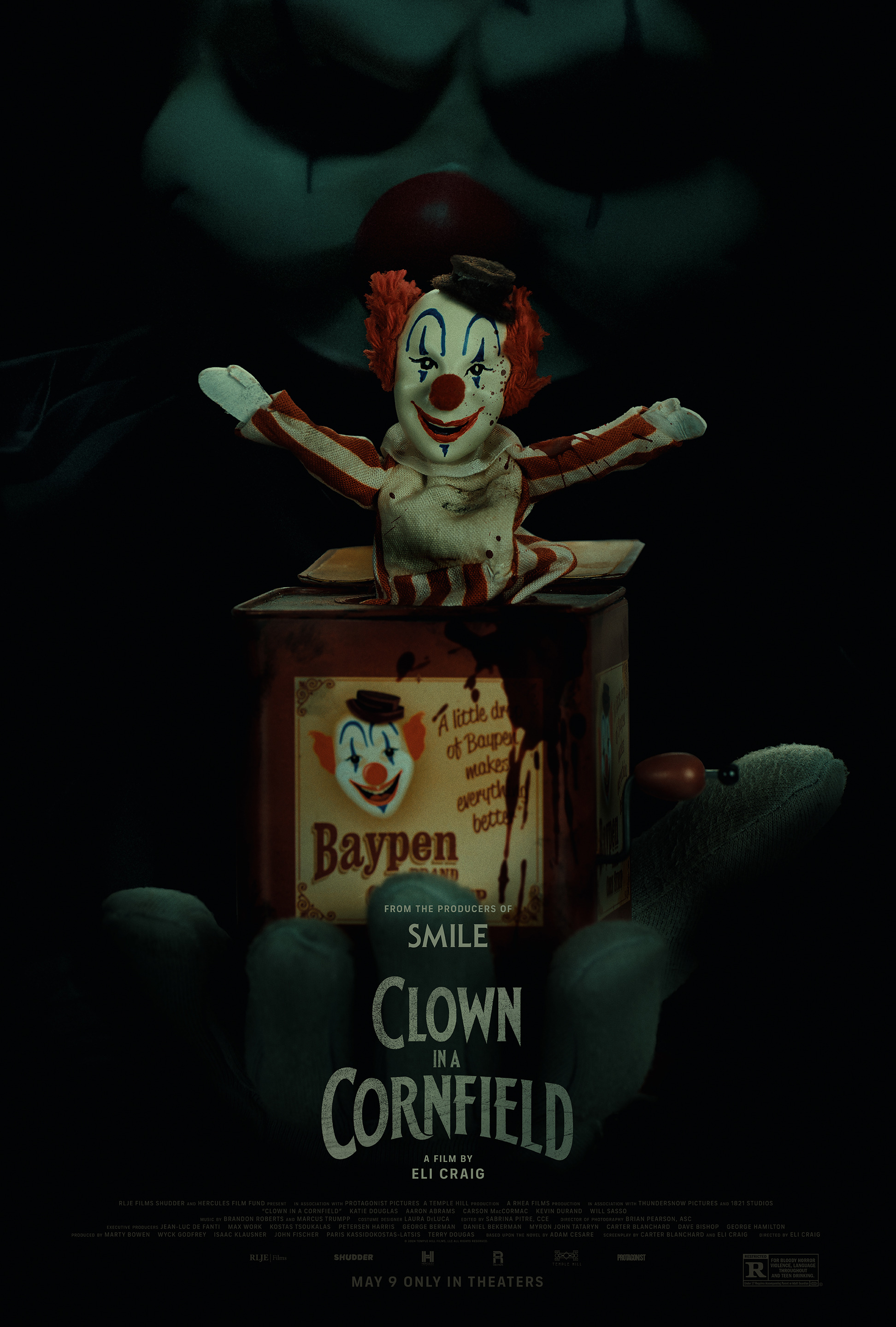 Mega Sized Movie Poster Image for Clown in a Cornfield 