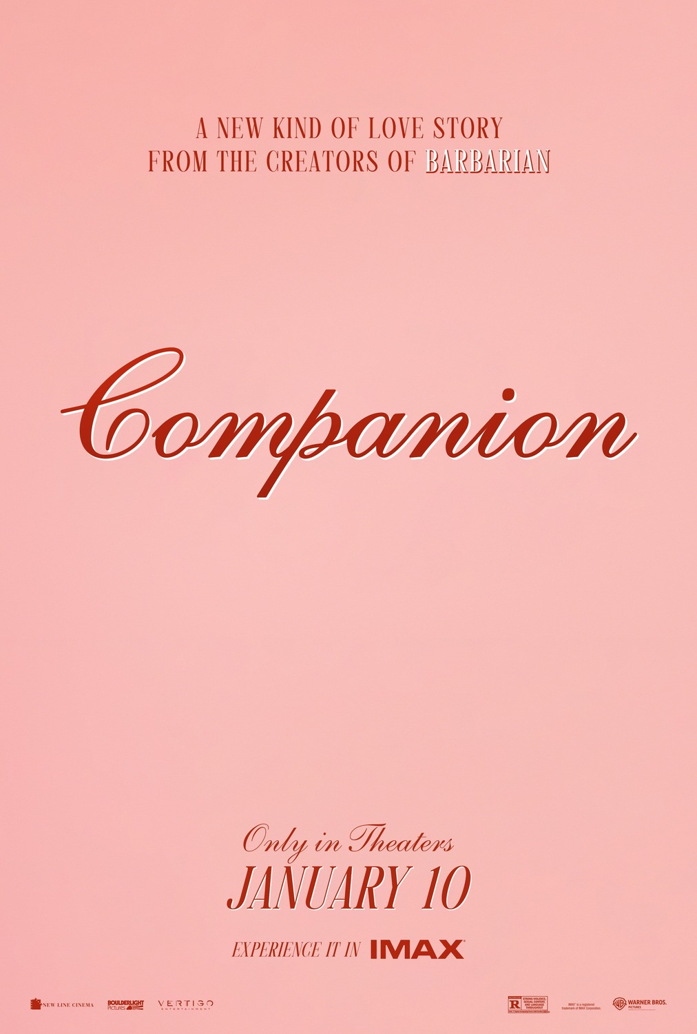 Extra Large Movie Poster Image for Companion 